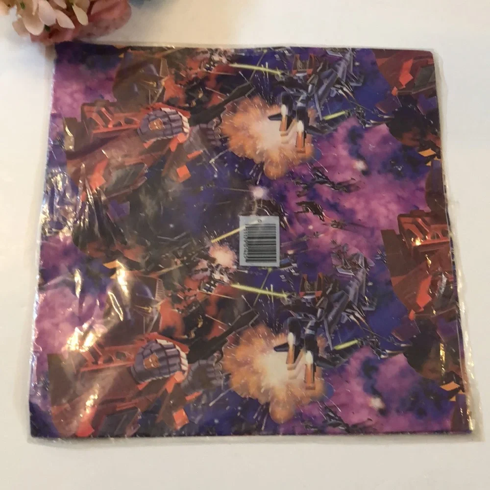 Transformers Wrapping Paper 1984 Optimus Prime in Package Vintage Transformer